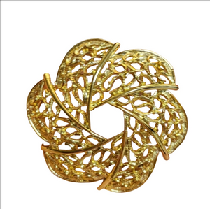Vintage Gold Tone Brooch